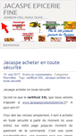 Mobile Screenshot of blogfr.jacaspeproduitsduterroir.fr
